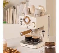 THERA RETRO - Macchina Da Caffè Espresso Bianco Panna