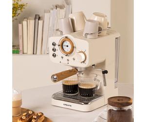 THERA RETRO - Macchina Da Caffè Espresso Bianco Sporco