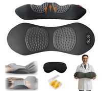 Theraback 3 in 1 Back Therapy, massaggiatore a vibrazione profonda Theraback, massaggiatori portatili a tripla fusione a casa, per cera, collo e spalle (nero)