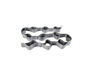 Theraband Clx - Banda Elastica di Resistenza, Senza Lattice, 2.5 m, 11 Anelli per Pilates, per Ginnastica a Casa, Fisioterapisti, Fitness, Livello Avanzato Super Heavy 2, Colore Argento
