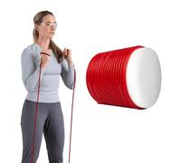 Theraband - Fascia elastica, media resistenza, 30,5 m, colore rosso