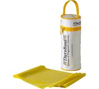 Thera-Band Fascia per esercizi in sacchetto con chiusura lampo, 2, 5 m, Giallo, 2, 50 m