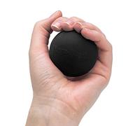 THERABAND Hand Exerciser, Ball For Hand, Wrist, Finger, Forearm, Grip Strengthening & Therapy, Squeeze Ball to Increase Hand Flexibility & Relieve Joint Pain, Black, Extra Firm
