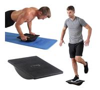 TheraBand Rocker Board - Tavola per allenamento di stabilità ed equilibrio, per fisioterapia, rafforzamento del core, riabilitazione da lesioni, miglioramento dell'agilità, esercizi di coordinazione e