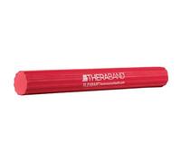 TheraBand - Tubo fitness professionale in lattice con maniglie, per esercizi, recupero e potenziamento della parte superiore del corpo, maniglie morbide e ancoraggio per porta, 122 cm, colore argento, ultra pesante, livello avanzato 2, 26100, Red - Light, 30,5 cm