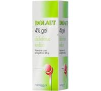Therabel Gienne Pharma - Dolaut Gel Spray 4% - Flacone Con Erogatore 25 gr
