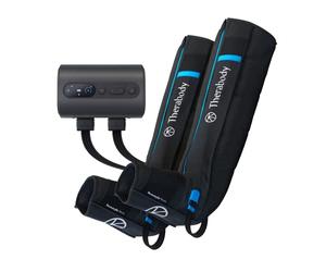 Therabody RecoveryAir Prime - Stivali da massaggio a compressione sequenziale dei piedi e delle gambe per il traffico e il recupero sportivo (medio)