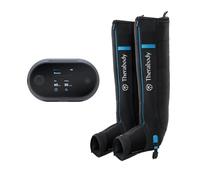 Therabody RecoveryAir Pro - Stivali da massaggio a compressione sequenziale dei piedi e delle gambe completamente personalizzabili per il traffico e il recupero sportivo (medio)