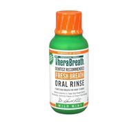 TheraBreath, risciacquo orale con alito fresco, aroma delicato alla menta, 3 fl oz (88,7 ml)