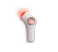 TheraFace PRO | Dispositivo per la cura del viso 6-in-1 con massaggio a percussione - microcorrente - luce LED blu e rossa da Therabody (Bianco)