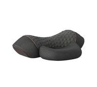 Therakissen - NackenmassagegeräT, NackenmassagegeräT Mit Traktion WäRme Massage, Cervical Memory Foam Kissen, Ergonomisches Orthopädisches Bettkissen (Black)
