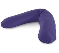 Theraline, Cuscino per allattamento con federa, 190 cm, in jersey, Blu (Orient blau)