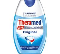 Theramed Dentifricio originale 2 in 1, confezione da 4 (4 x 75 ml)