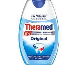 Theramed Dentifricio originale 2 in 1, confezione da 4 (4 x 75 ml)