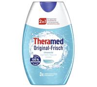 THERAMED Fresca originale 2 in 1, pulisce come dentifricio + rinfrescante come il risciacquo, 75 ml