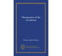 Therapeutics of the circulation