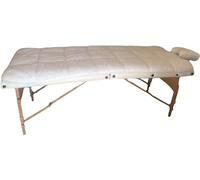 Therapist's Choice® Set di tappetini per lettino da massaggio, in pile trapuntato, super morbido, ipoallergenico, include tappetino per lettino da massaggio e copertura per il viso