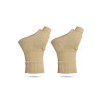 Therapy Gloves Gel Filled Thumb Hand Wrist Support Arthritis Compression for Men Women Skin Color