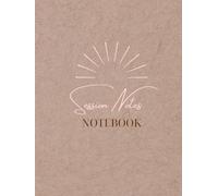 Therapy Sessions Notes: A Client Session Record Book for Counselors and Therapists