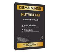 Therascience Integratore Dermassentiel Nutriderm oli preziosi, 30 perle
