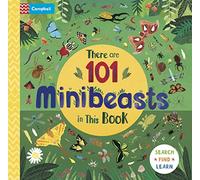 Campbell Books Darcie Oll There are 101 Minibeasts in This Bo (Libro di cartone)