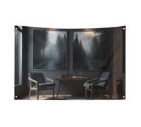 There Are Chairs in The Room Flag 61 x 88,9 cm No Fade Bandiera di benvenuto Giardino Cortile Casa Bandiere Decorative Garden Yard Cartello Interno Esterno Banner Party Home Decor