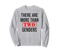 There Are More Than Two Genders LGBTQ Gay Pride Month LGBT Felpa