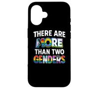 There Are More Than Two Genders Maglietta Pride Custodia per iPhone 16
