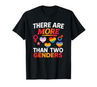 There Are More Than Two Genders Maglietta Pride Maglietta