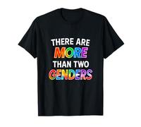 There Are More Than Two Genders Maglietta Pride Maglietta