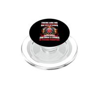 There Are No Ex- Firefighters Fireman Firefighter PopSockets PopGrip per MagSafe