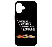 There Are No Mistakes Only Happy Little Accidents - Bob Gift Custodia per iPhone 16