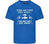 There Are Three Fish Taglie Divertente Pesca T-Shirt Bambini Bambine