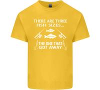 There Are Three Fish Taglie Divertente Pesca T-Shirt Ragazzi Ragazze