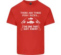 There Are Three Fish Taglie Divertente Pesca T-Shirt Ragazzi Ragazze