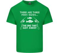 There Are Three Fish Taglie Divertente Pesca T-Shirt Ragazzi Ragazze