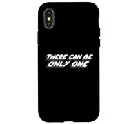 There Can Be Only One | Citazione del film degli anni '80 Custodia per iPhone X/XS