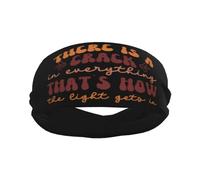 There Is A Crack In Everything That'S How The Light Gets In Mental Health Awareness Month Donna Uomo Headband Traspiranti Fascia Sportiva Assorbente Fascia Capelli Per Fitness All'Aperto Corsa