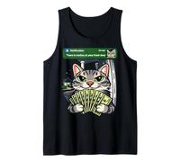 There is Motion at Your Front Door Funny Cat Money Meme Canotta
