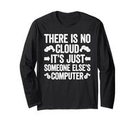 There Is No Cloud It's Just Someone Else's Computer Maglia a Manica