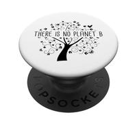 There is no Planet B - Earth Day Cambiamento Climatico PopSockets PopGrip Adesivo