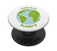 THERE IS NO PLANET B - Protezione ambientale della Terra Planet PopSockets PopGrip Adesivo