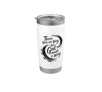There Was No Way But God Made A Way Bicchiere termico in acciaio inox doppia parete