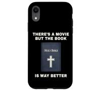 There's a Movie But The Book is Way Better - Christian Bible Custodia per iPhone XR