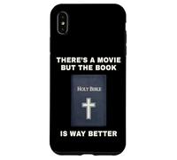 There's a Movie But The Book is Way Better - Christian Bible Custodia per iPhone XS Max