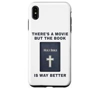 There's a Movie But The Book is Way Better - Christian Bible Custodia per iPhone XS Max