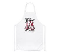 There's Gnomo Uno Come You Chef Grembiule Valentines Day Love Ragazza Cucinare