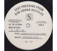 Theres Got To Be A Way - Federal Hill 12"