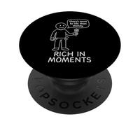 There's More to Life Than Money - Figura stilizzata PopSockets PopGrip Adesivo