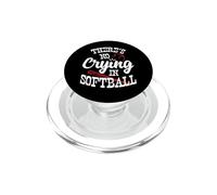 Theres No Crying in camicia da softball PopSockets PopGrip per MagSafe